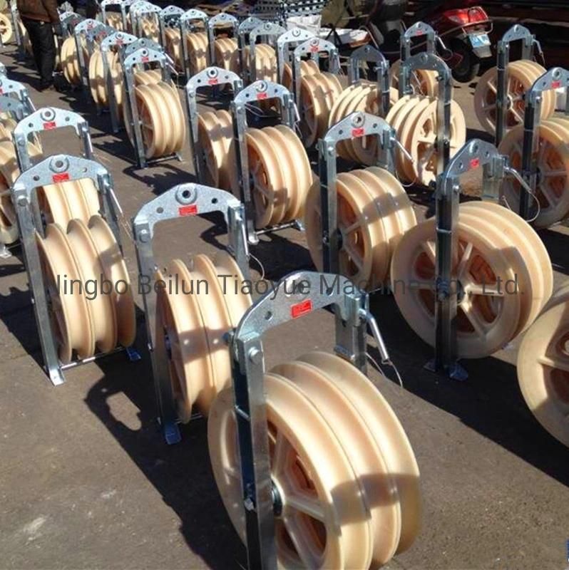 Three Sheave Cable Roller and Pithead Cable Roller