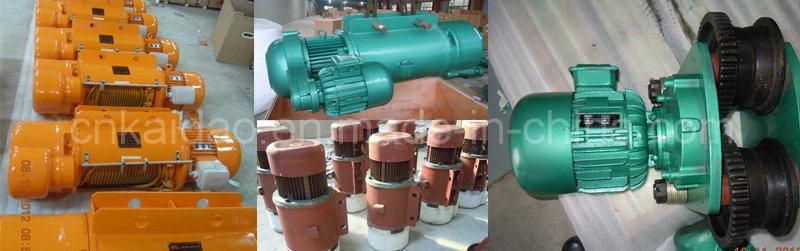 Double Speed 10ton Electric Hoist with Cable Trolley