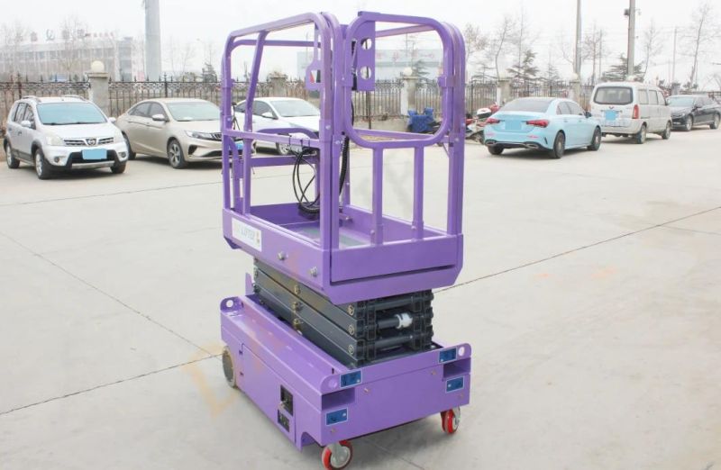 Narrow Space Use Good Standard Mini Self-Propelled Hydraulic Lift