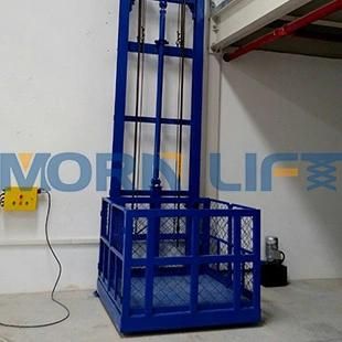 Morn Wall Mounted Hydraulic Cargo Freight Elevator Lift