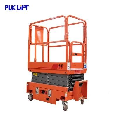 3m 3.9m Semi Electric Hydraulic Mini Aerial Scissor Lift