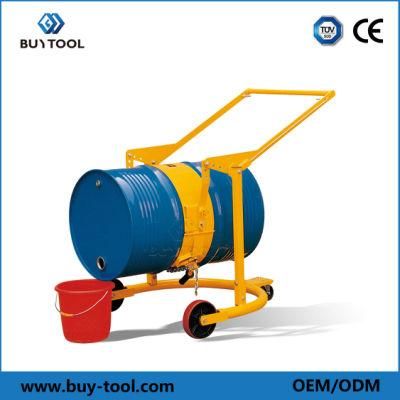 Drum Lifter with Crane and Drum Tilting Machine Offered