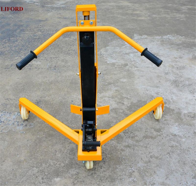 350kg Capacity Adjustable Forklift Truck Vehicle Attachment Lifting Carrier Oil Drum