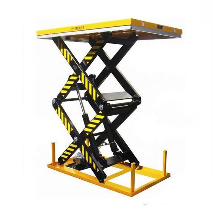 Foot Pump Hydraulic Lift Cart Manual Portable Lifting Table