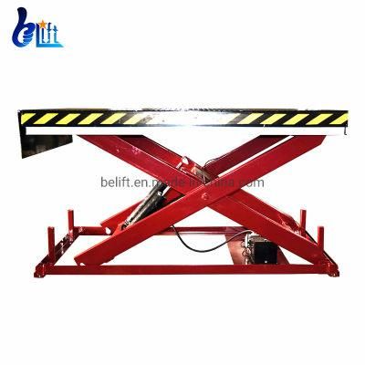 CE Certificate Hydraulic Electric Motorcyle Car Scissor Lift Tables