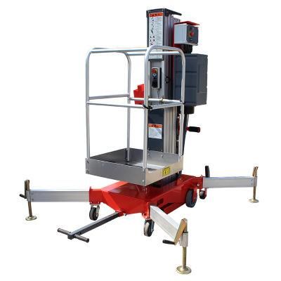 Hydraulic Scafolding Electric Warehouse Man Lift Truck