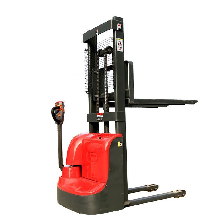 China Brand Shanding 2ton Electric Stacker Pallet Forklift Price Counterbalanced Weight Mini Trucks Stacker