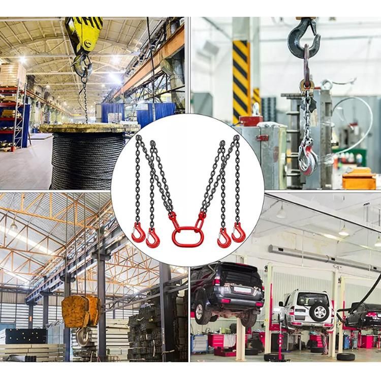 4: 1 6ton Polyester Webbing Lifting Chains and Slings