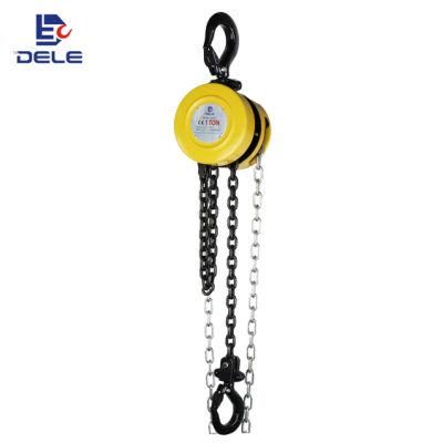 10ton Manual Chain Block Hoisit of Lifting for Construction
