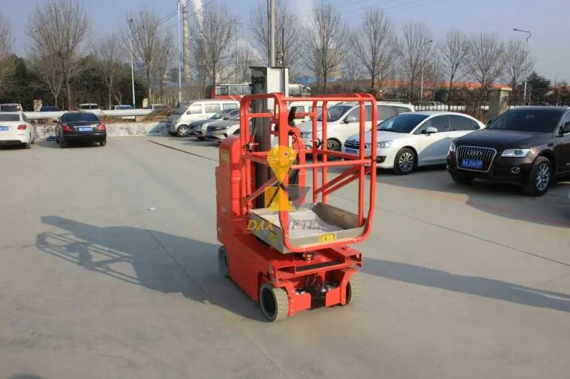 China One Mast Self-Moving Aluminum Aerial Work Platform Manufacturers