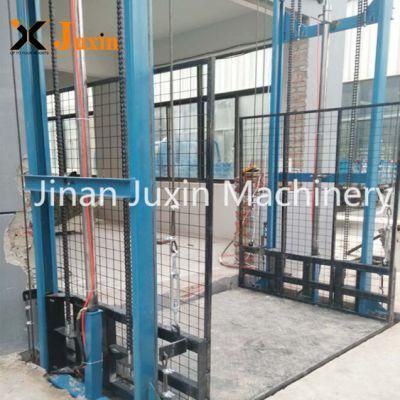 Customized Hydraulic Cargo Lift Platform Vertical Platform Lift Warehouse Cargo Lift