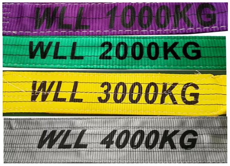 New Heavy Duty Duplex 8 Ton X 3 to 10 Mtr Flat Webbing Sling Strap Cargo Lifting