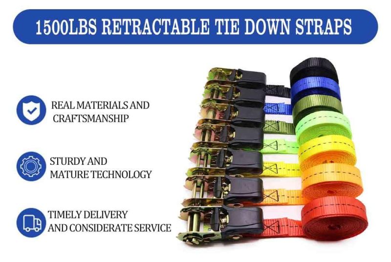 2"&50mm Polyester Strap Ratchet Tie Down with Good Quality