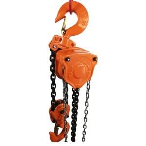 China Manufacture Hand Chain Block Manual Chain Hoist for Materials Lifting