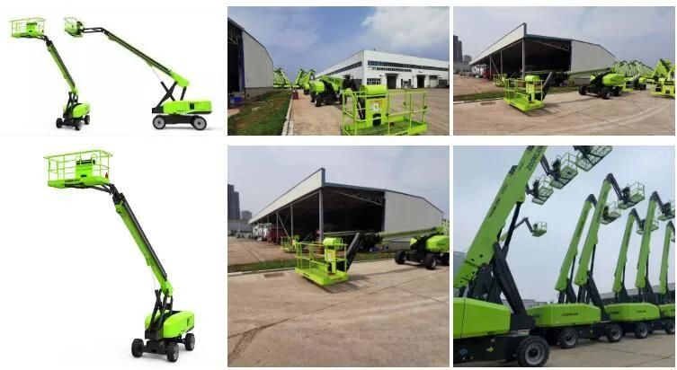 Zoomlion Telescopic Boom Scissor Lift New 22m Aerial Work Platform Zt20j for Sale