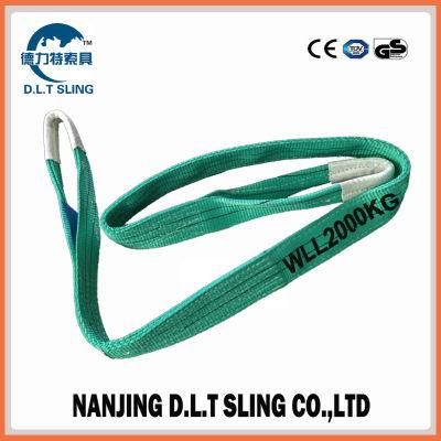 100% Polyester Lifting Sling Webbing Sling/ Round Sling