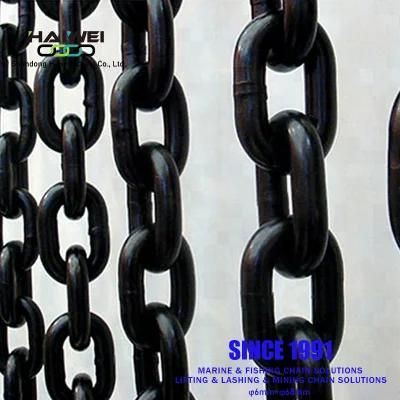High Strength Durable Black Painted 16&times; 64/34&times; 126 20mn2 Hoist Chains China Factory
