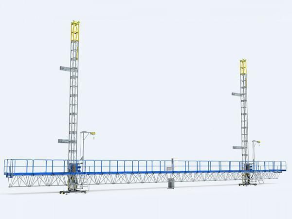 Lifting Table Single Twin Mast Section Lifting Platform