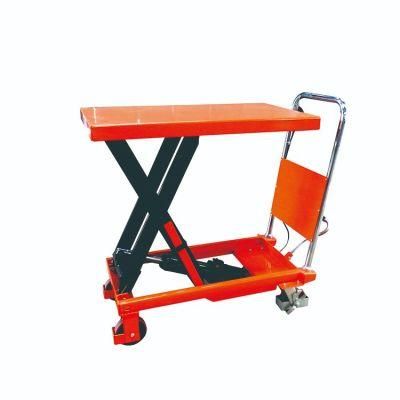 Niuli Portable 500kg Hydraulic Cart Lift Table Trolley