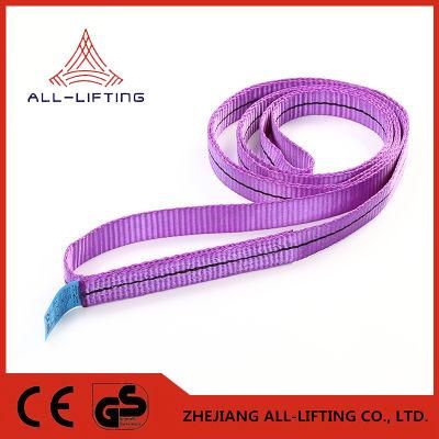 1t Endless Polyester Flat Woven Industrial Lifting Webbing Sling Belt