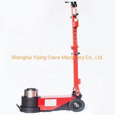 CE Certificate European Type 40 80 T Pneumatic Jacking Hydraulic Air Jack Machine for Trucks