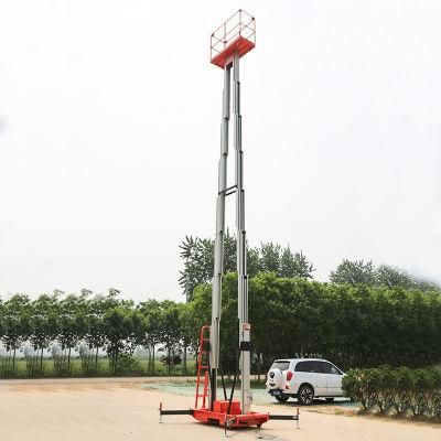 8m 10m 12m Scissor Mobile Articulated Towable Trailer Lift Platform Warehouse Lift Platform Freight Elevator