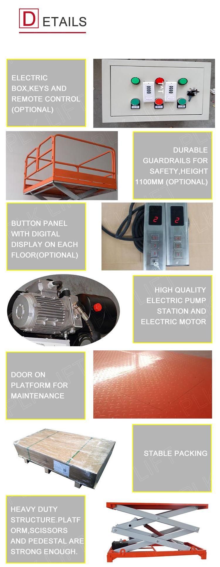 Cheap Electric Customized Indoor Outdoor Portable Hydraulic Scissor Lift Table