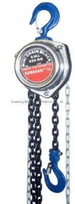 2 Ton Material Handling Equipment Kawasaki Hoist Chain Pulley Hand-Chain Hoist