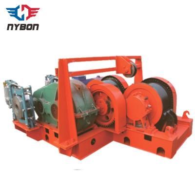 Widely Used Fast Speed Electric Double Drum Winch for Outdoor