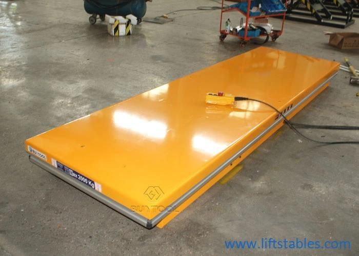 2t Large Platform Hydraulic Scissor Lift Platform for Sale