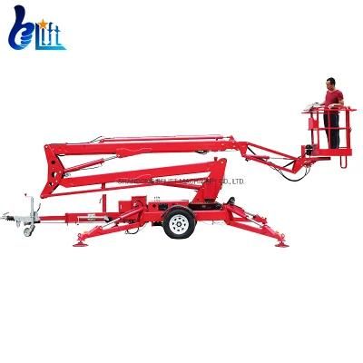 20m Towable Lifting Platform Cherry Picker Spider Boom Lift