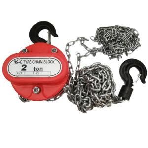 Hand Small Lifting Machinery Chain Block Lifter Chain Hoist