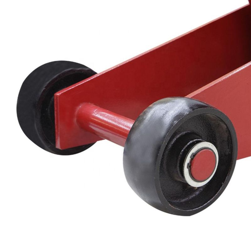 20 Ton Hydraulic Movable Rolling Garage Floor Trolley Car Wheel Jack