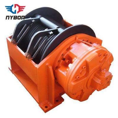 Customized Variable Speed Winch 8ton Cable Pulling Hydraulic Winch with Wire Rope