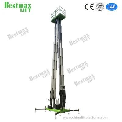 Ce Certified 16m Platform Height Mobile Vertical Lift with 200kg Load