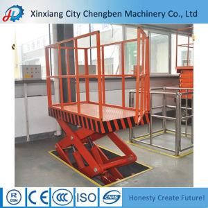 Basement / Garage Stationary Hydraulic Cargo Lifting Equipment for Heavy Car Lifting