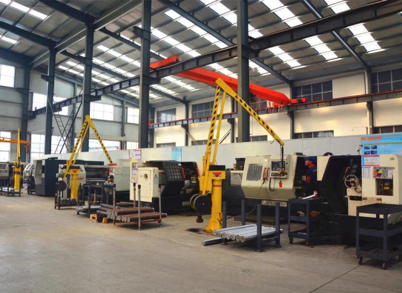 300kg. 500kg. 800kg Column Jib Crane Fixed Column Jib Crane for Workshop Equipment Workshop Tool