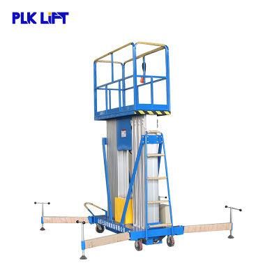 Double Mast Aluminium Lift for Aerial Work