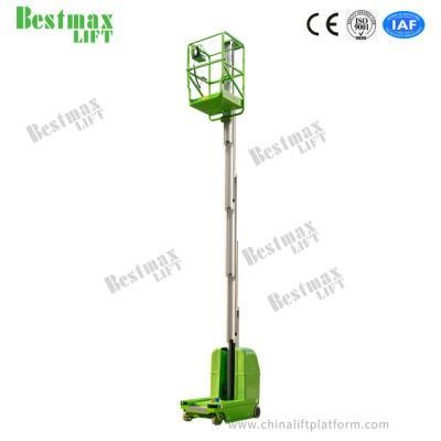 Swivel Wheel Type 125kg Load Self Propelled Aluminum Aerial Work Platform