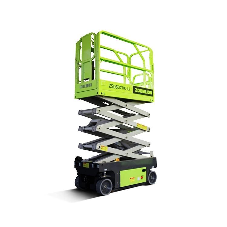 Zs0607DC-Li 6m Electric-Driven Li-ion Battery Scissor Lift