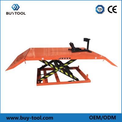 Hydraulic Motorcycle Lifter - Wide Platform