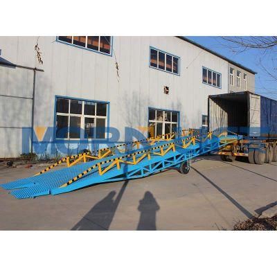 Ce-Approved Hydraulic Container Ramp
