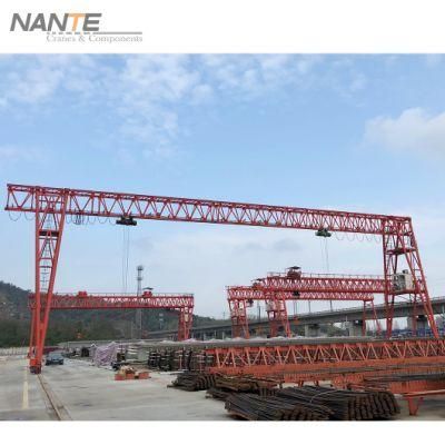 DIN Standard Approved Nante Steel Bar Truss Gantry Crane