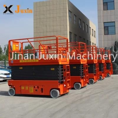China Electric Hydraulic Scissor Lift Table Working Platform Self Propelled Scissor Lift