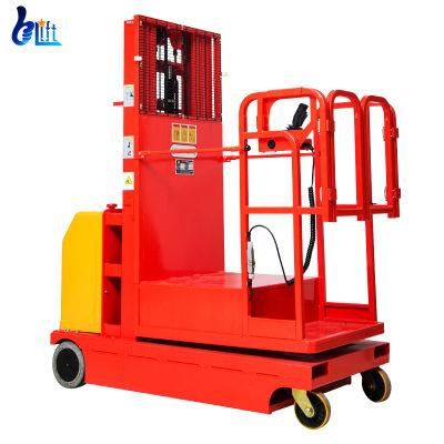 Warehouse Rack Cargo Box Electric Battery Powered Picking Orderpicking