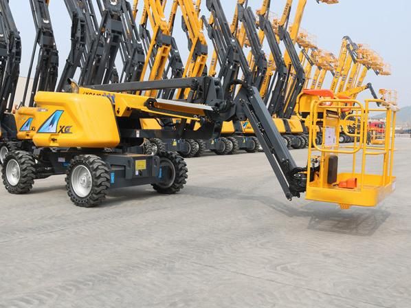 China Xuzhou Xgs22 22m Boom Lift Telescopic Aerial Work Platform