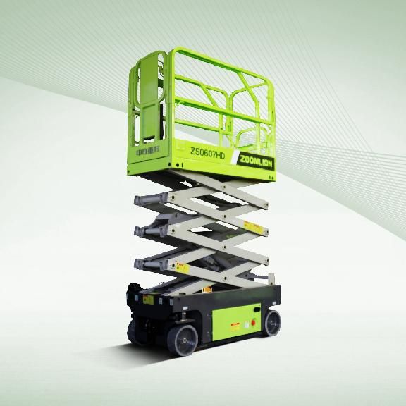 Zoomlion Zs0407DC 4m Micro Scissor Lift with AC Battery