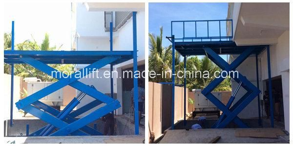 Hydraulic Scissor Lifter Cargo Lift for Factory