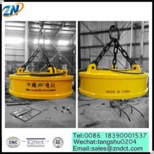 Fast Delivery Round/Circular Shape Lifting Magnet for Lifting Steel Scrap of MW5 Series