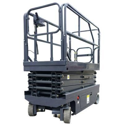 10m Hydraulic Lift Machine Electric Self Propelled Scissor Lift
